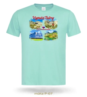 Trička pánske VYSOKÉ TATRY